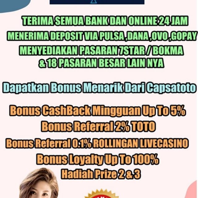 Capsatoto - Bandar Togel Online Via Pulsa | Agen Togel Sydney, Singapore, 7STAR, HONGKONG | Bandar T