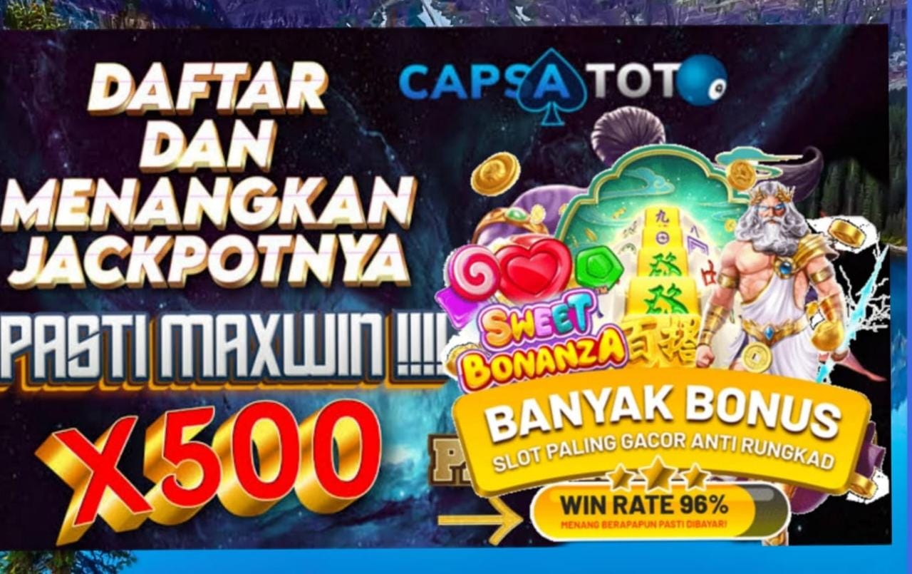 CAPSATOTO MERUPAKAN SITUS JUDI SLOT, TOGEL, CASINO TERPERCAYA DENGAN TAMPILAN DINAMIS DAN MODERN
